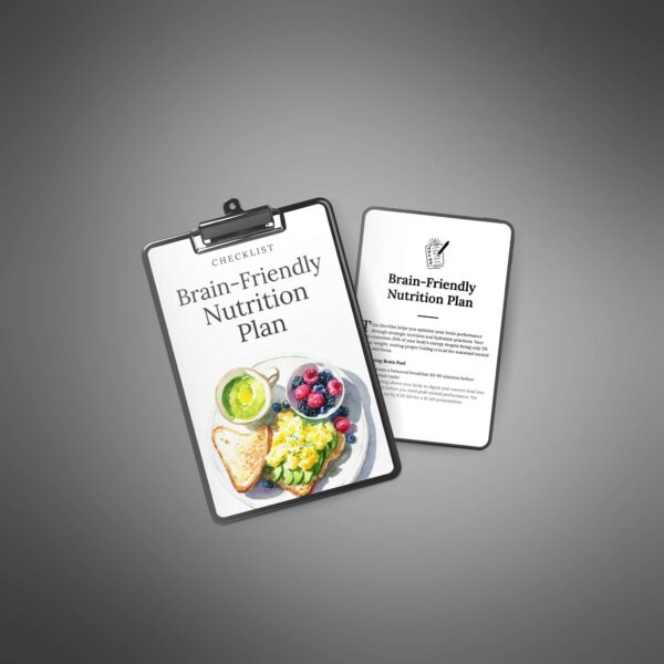 Brain-Friendly Nutrition Plan Checklist - Image 2