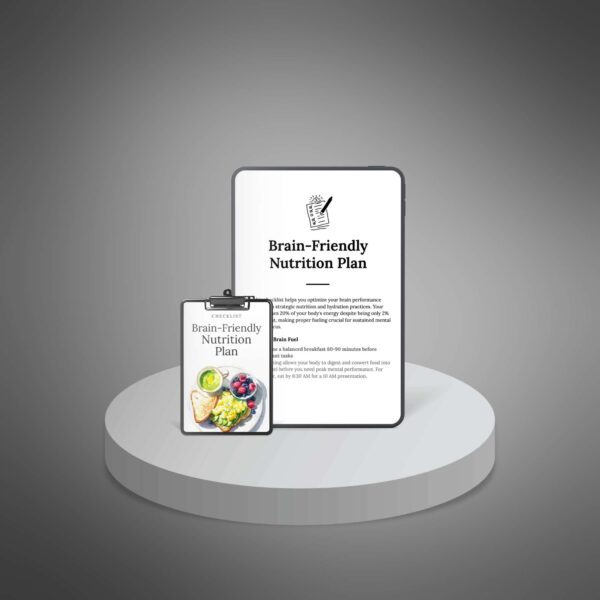 Brain-Friendly Nutrition Plan Checklist - Image 3