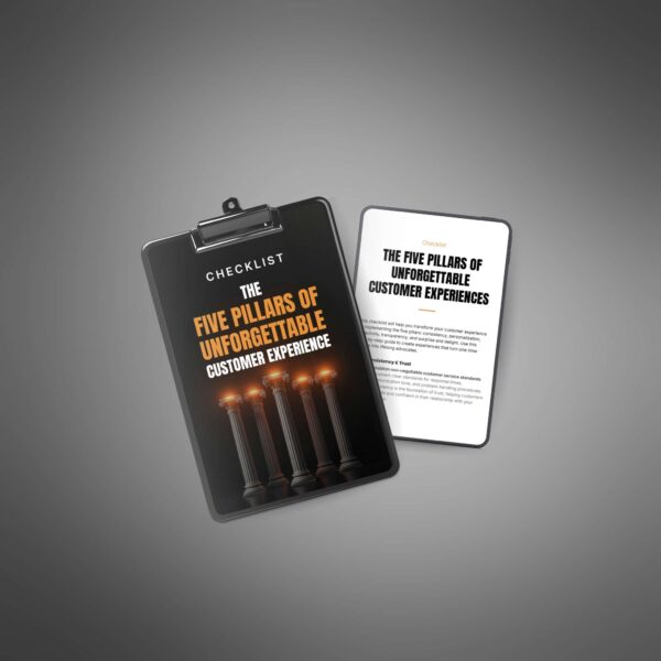 The Five Pillars of Unforgettable Customer Experiences - Checklist - Image 2