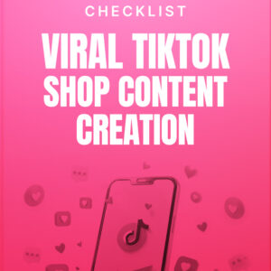 Viral TikTok Shop Content Creation ebook